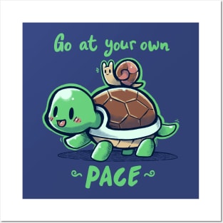 Go at your own Pace Posters and Art